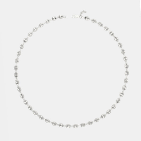 Petit Port Link Chain in Silver