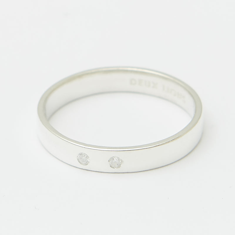 3.5mm Henchey Band Flat in Sterling Silver