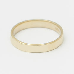 3.5mm Henchey Band Flat in Gold for Her