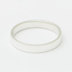 3.5mm Henchey Band Flat in Sterling Silver