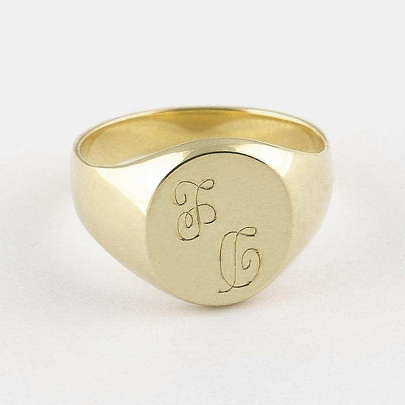 Henri Signet Ring in Gold