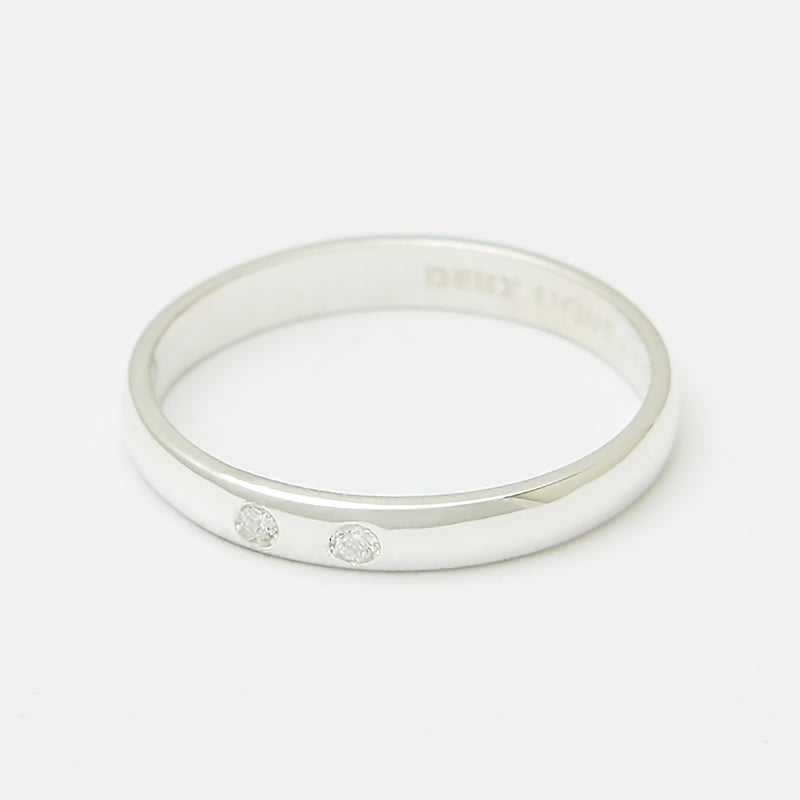 3mm Henchey Band Bombé in Sterling Silver