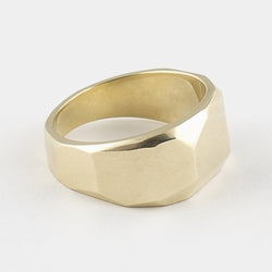 Big Stack Ring in Gold