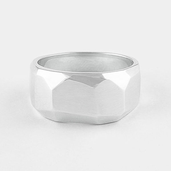Big Stack Ring in Silver