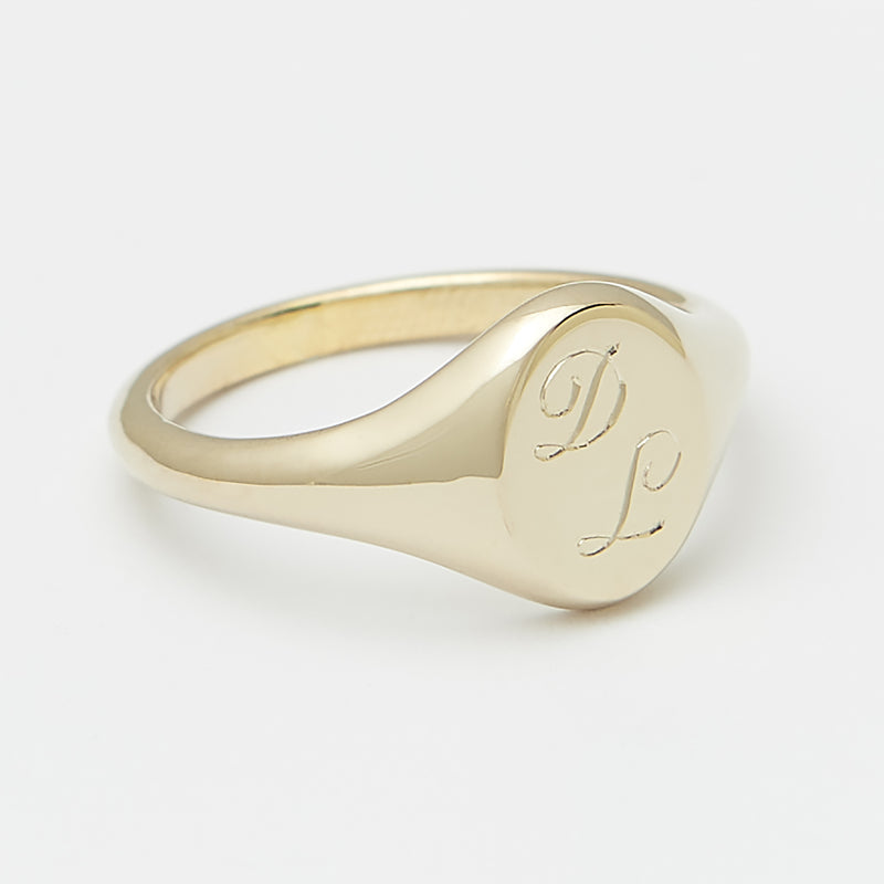 Jérôme Signet Ring in Gold