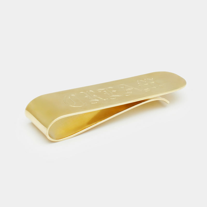 Custom Money Clip in Brass