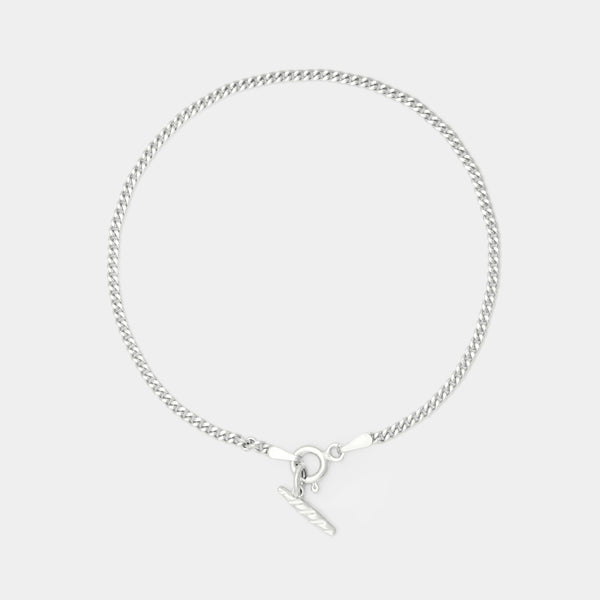 La Baguette Bracelet in Silver