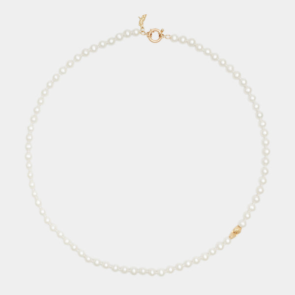 Petit Louis II Pearl Necklace in Gold