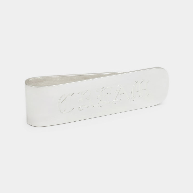 Custom Money Clip in Sterling Silver