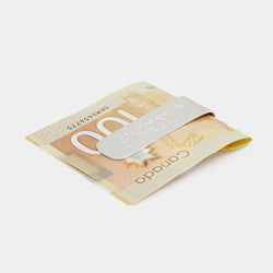 Custom Money Clip in Sterling Silver