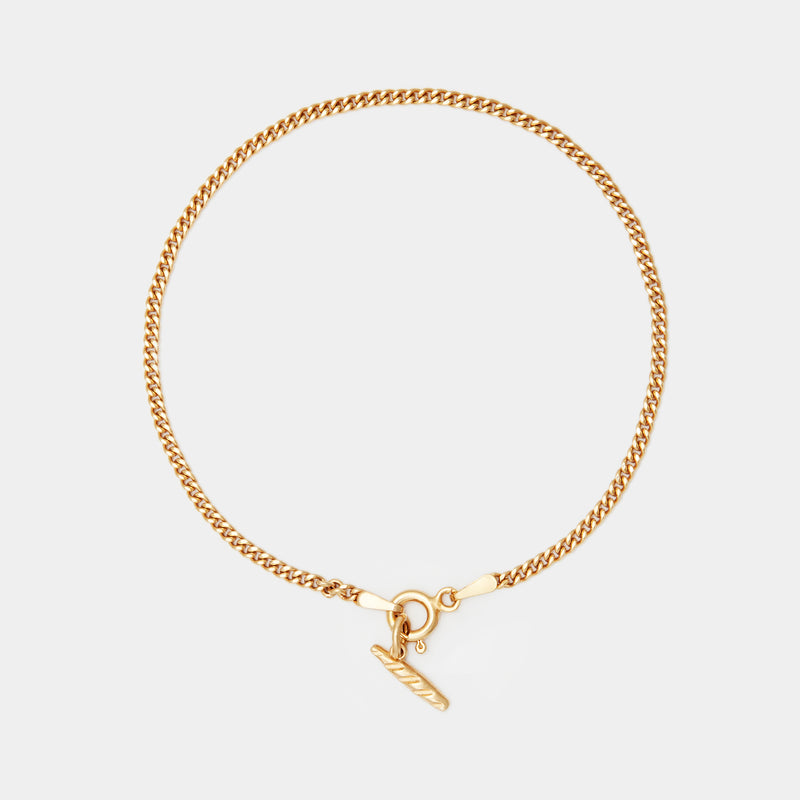 La Baguette Bracelet in Gold