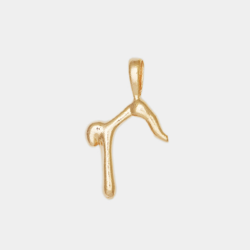 L'alphabet Necklace in Gold