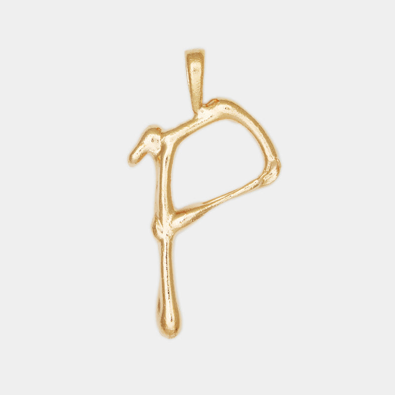 L'alphabet Necklace in Gold