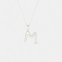 L'alphabet Necklace in Silver