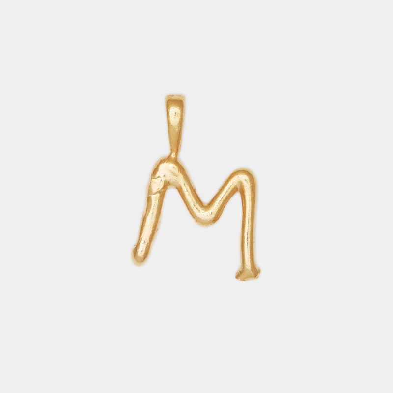 L'alphabet Necklace in Gold