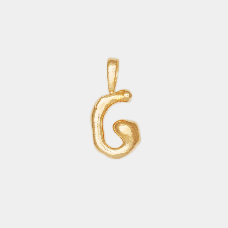 L'alphabet Necklace in Gold