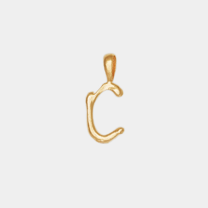 L'alphabet Necklace in Gold