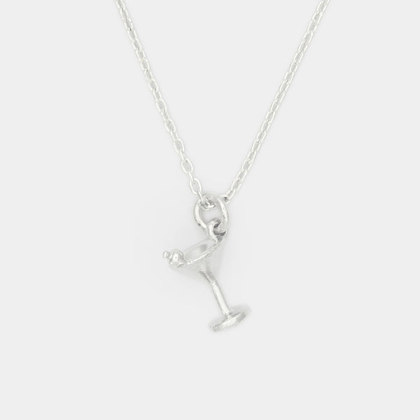 Le Martini Necklace in Silver