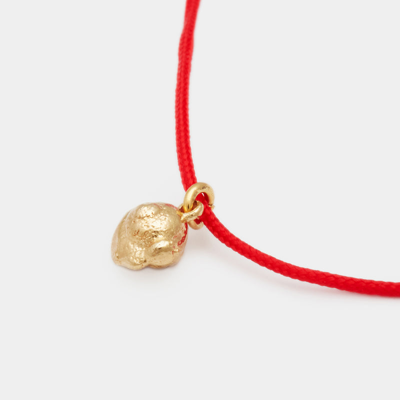 L'Escargot Bracelet Cordon Rouge