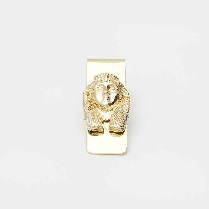 Cléo Money Clip in Brass