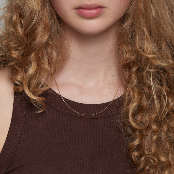 Dainty Sicilian Chain in Gold