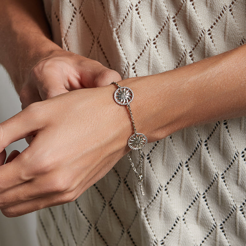 Aurora Bracelet in Silver