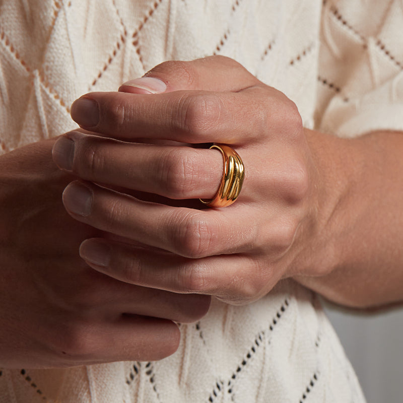 "Le Chemin" Ring in Gold