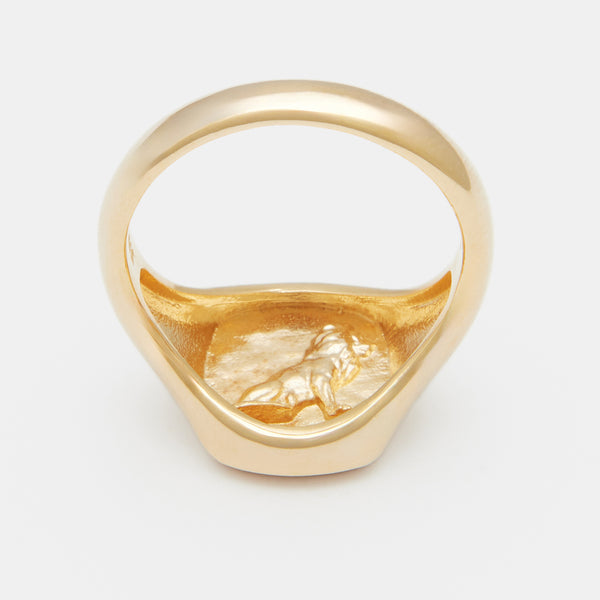 Alexandre Signet Ring in Gold
