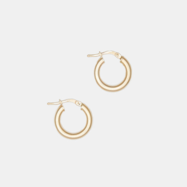 Baby Joan Hoops in Gold