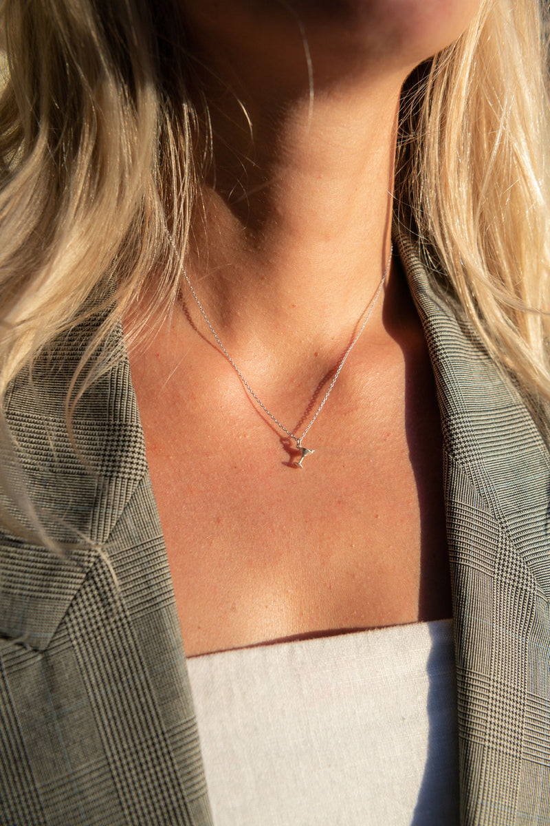 Le Martini Necklace in Silver