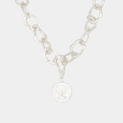 Terra Crafted Choker with Sophia Charm in Silver