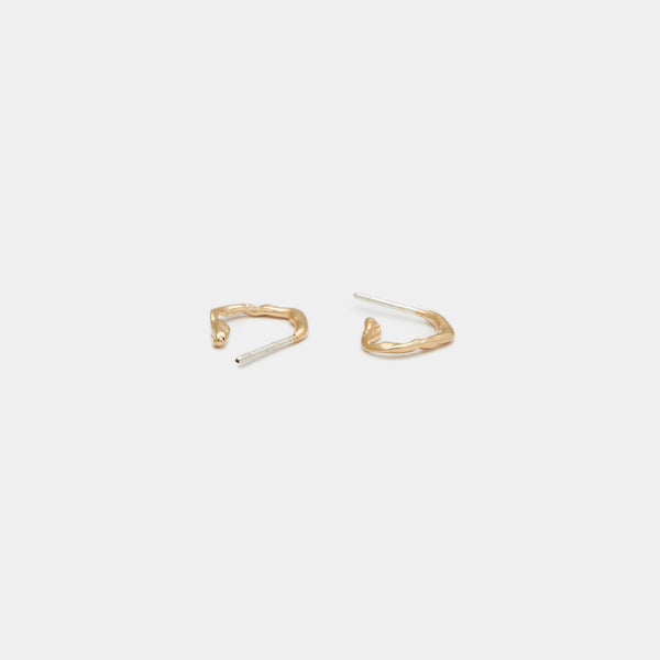 Terra Hoops size XS in Gold