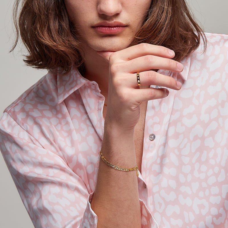 4mm Vintage Bombé Henchey Band in Gold