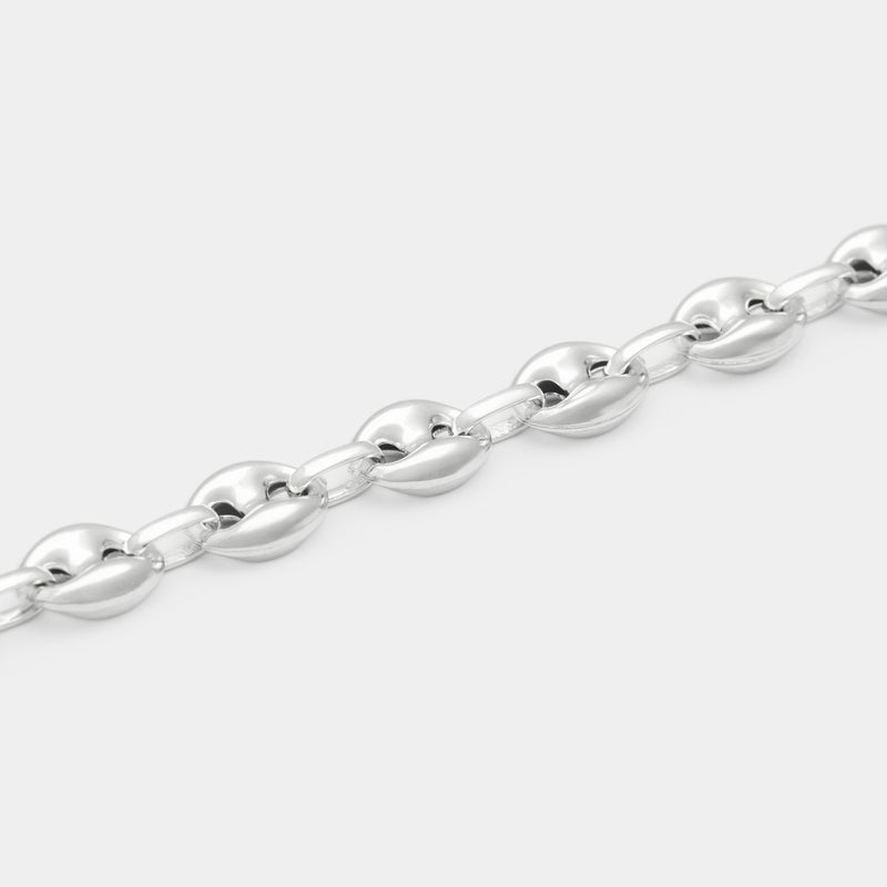 Port Link Bracelet in Silver