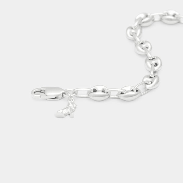 Petit Port Link Bracelet in Silver