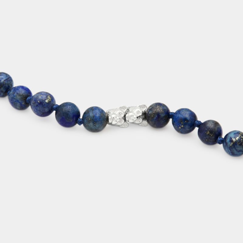 Petit Luca Lapis Necklace in Silver