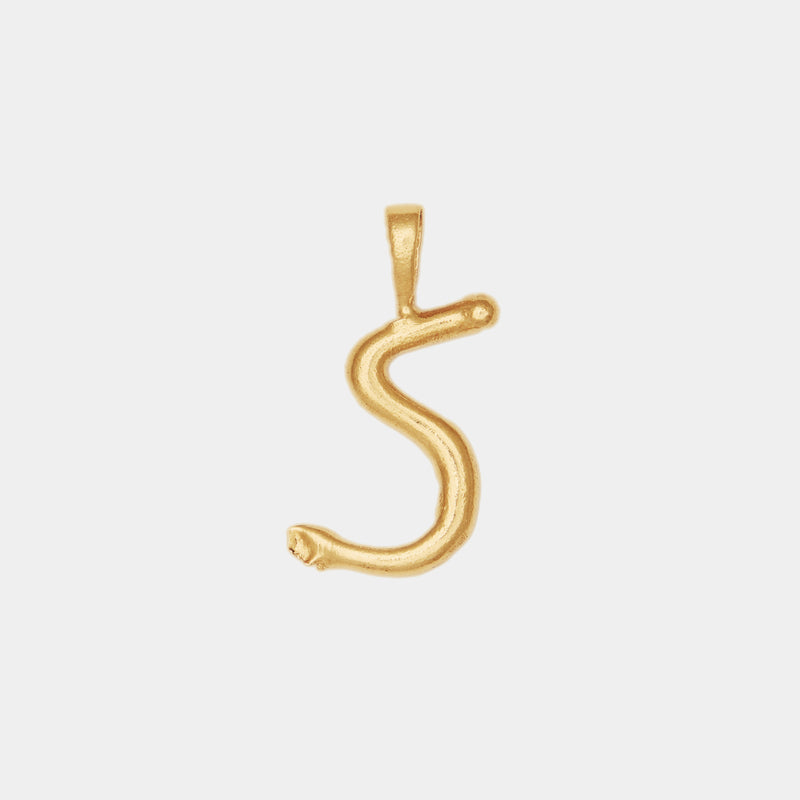 L'alphabet Necklace in Gold