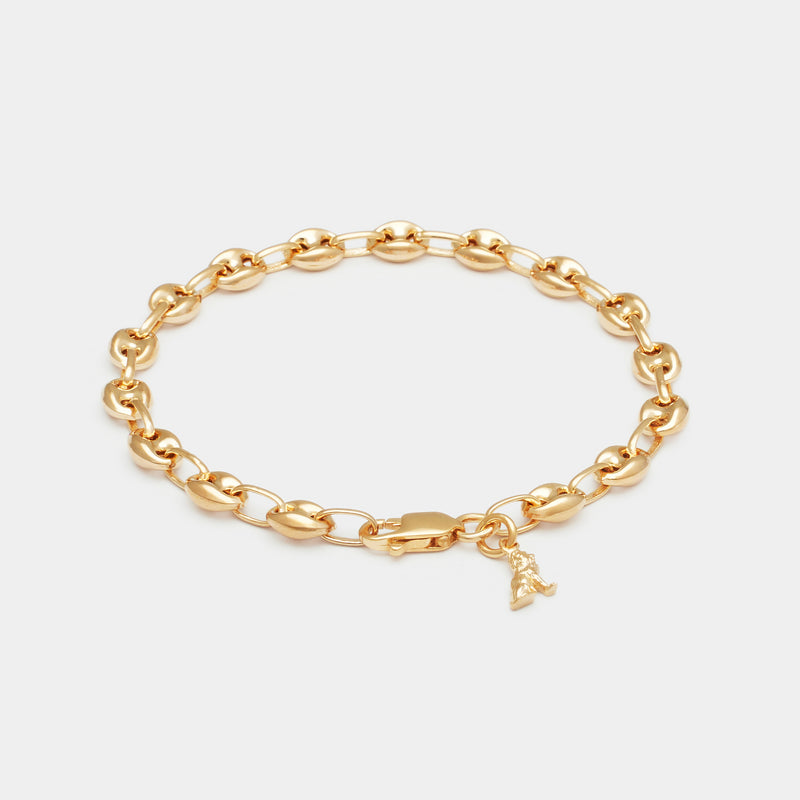 Petit Port Link Bracelet in Gold