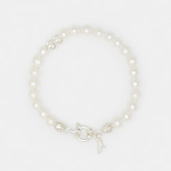 Louis III Pearl Bracelet in Silver