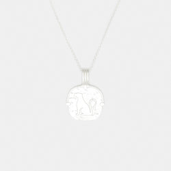 Cléo Lioness Necklace in Silver