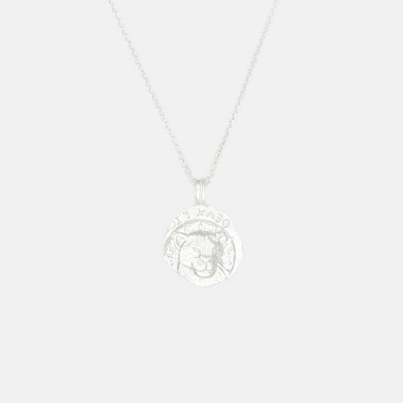 Medusa Necklace in Silver