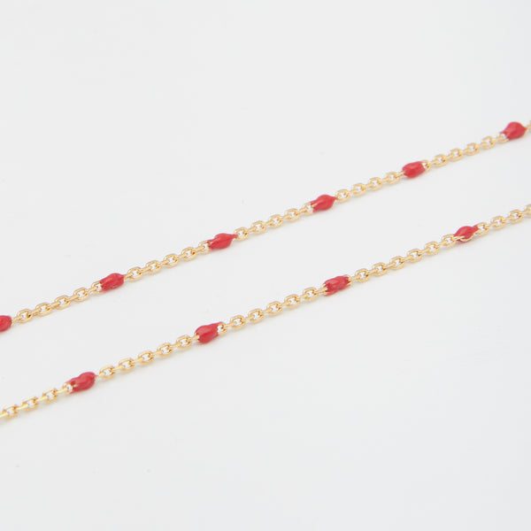 Condesa Necklace in Red