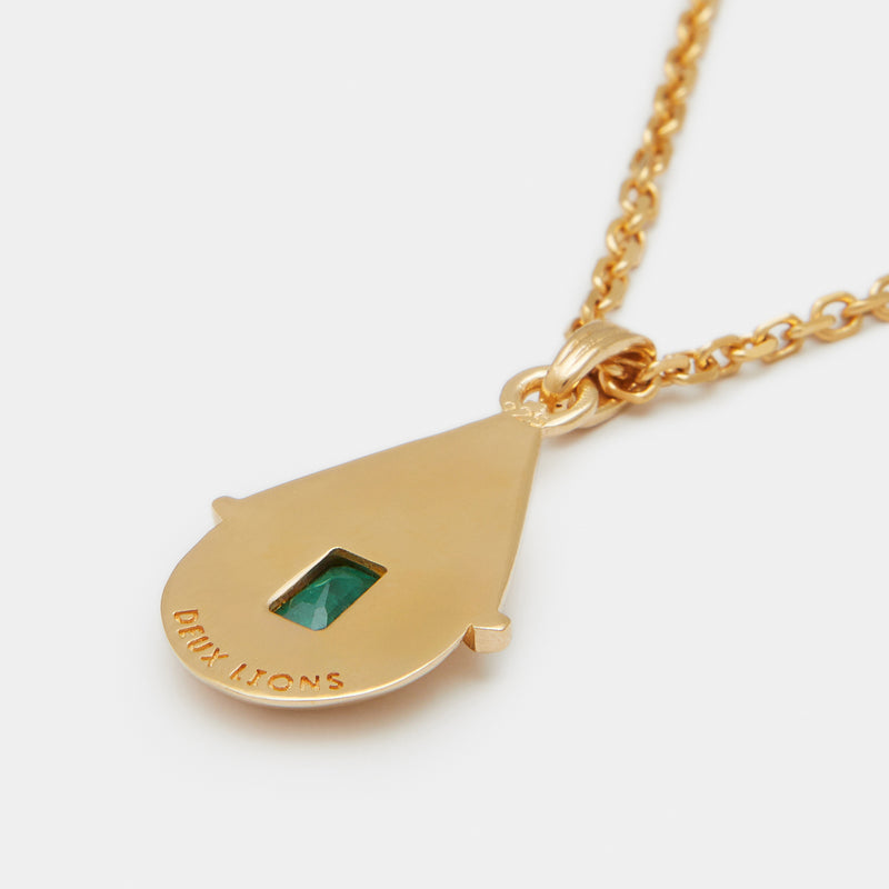 Villa Birthstone Necklace in Gold