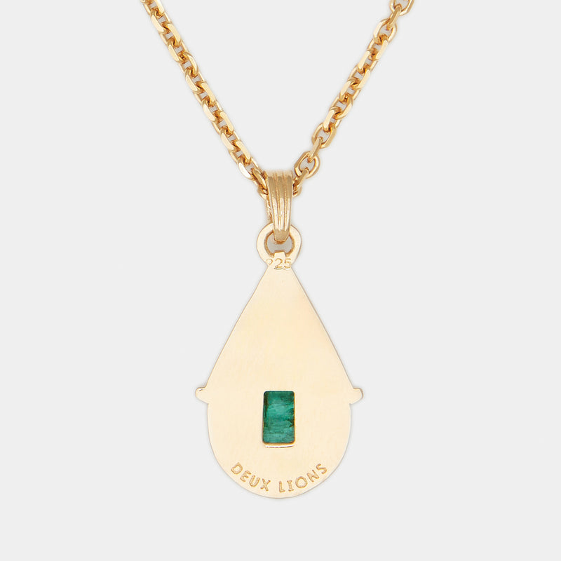 Villa Birthstone Necklace in Gold