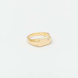 Emmet Signet Ring in Gold