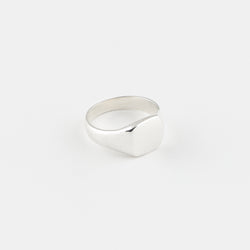 Luis Signet Ring in Sterling Silver