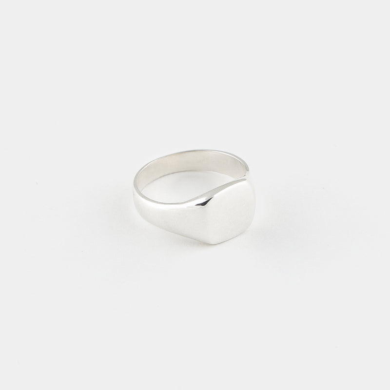 Luis Signet Ring in Sterling Silver