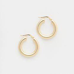 Joan Hoops in Gold size Small