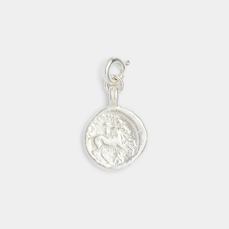 Theodora Charm in Sterling Silver : The Fearless lover