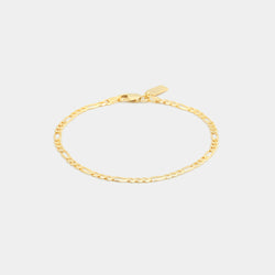 Sicilian Link Anklet in Gold